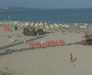 Albena resort beach